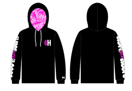 HHH x NJS Heavyweight Satin Lined Hoodie