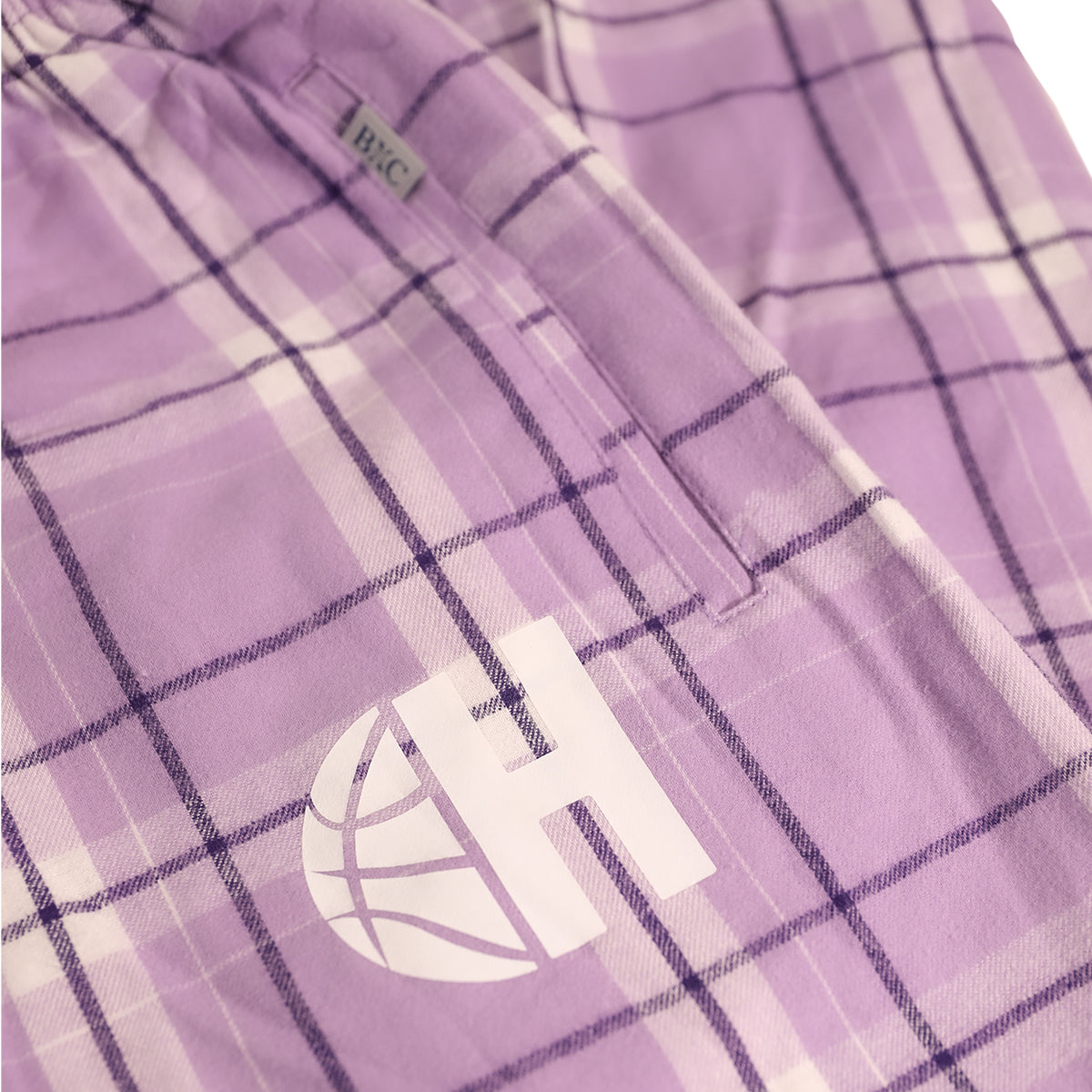 Lavender flannel pajamas