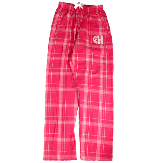 Pink flannel pj pants