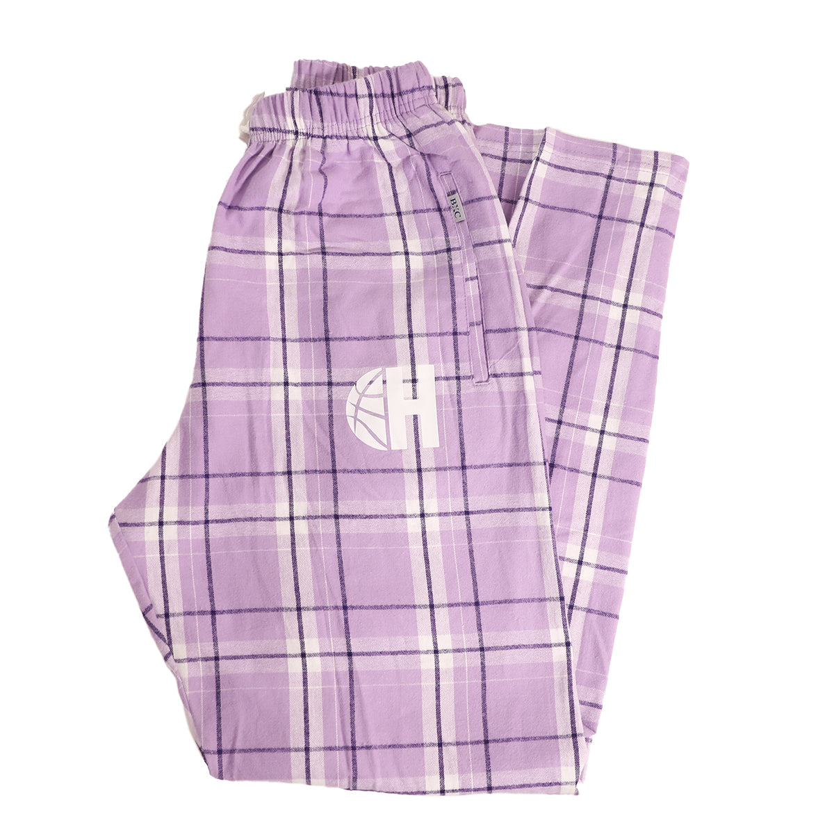 Lavender flannel pajamas