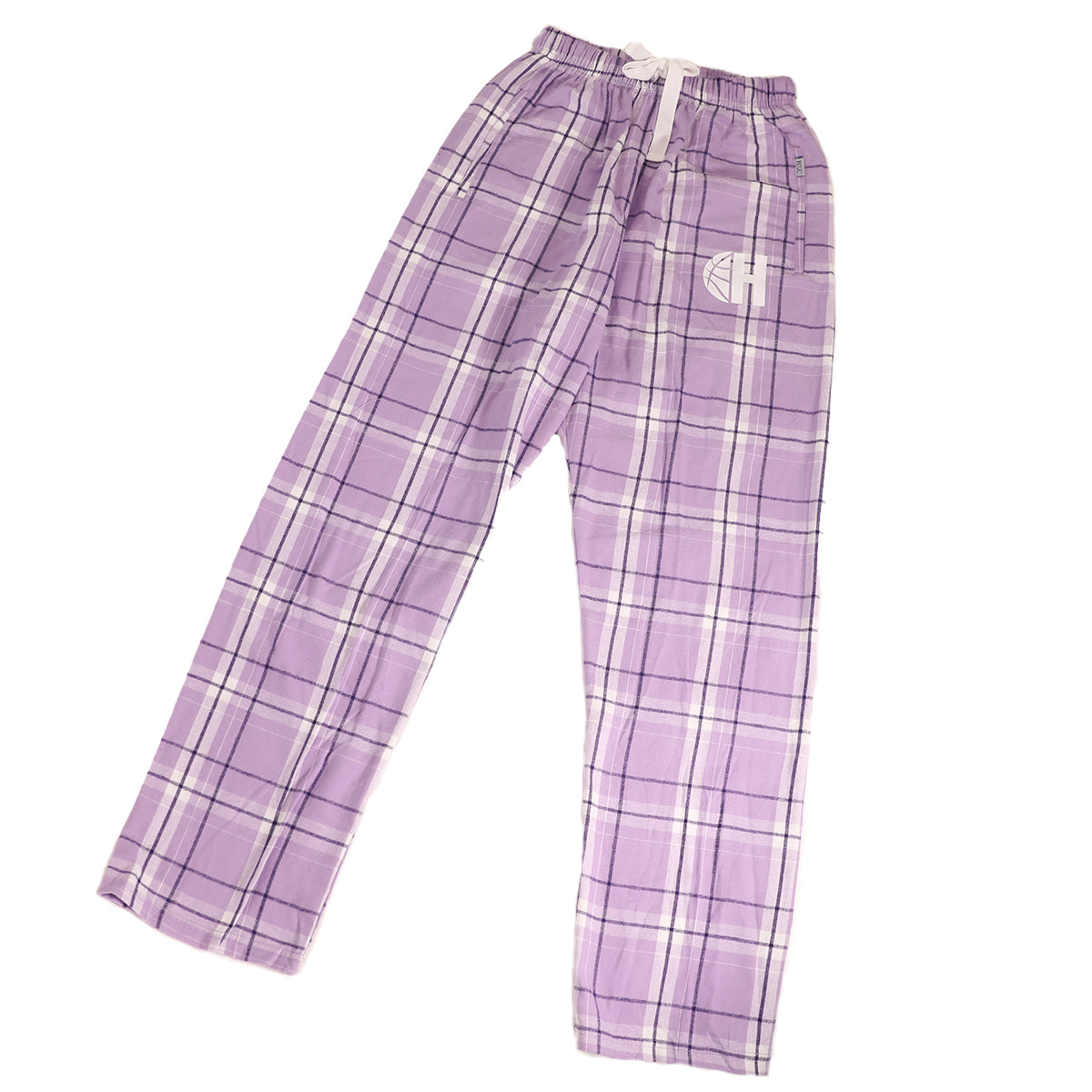 Lavender flannel pajamas