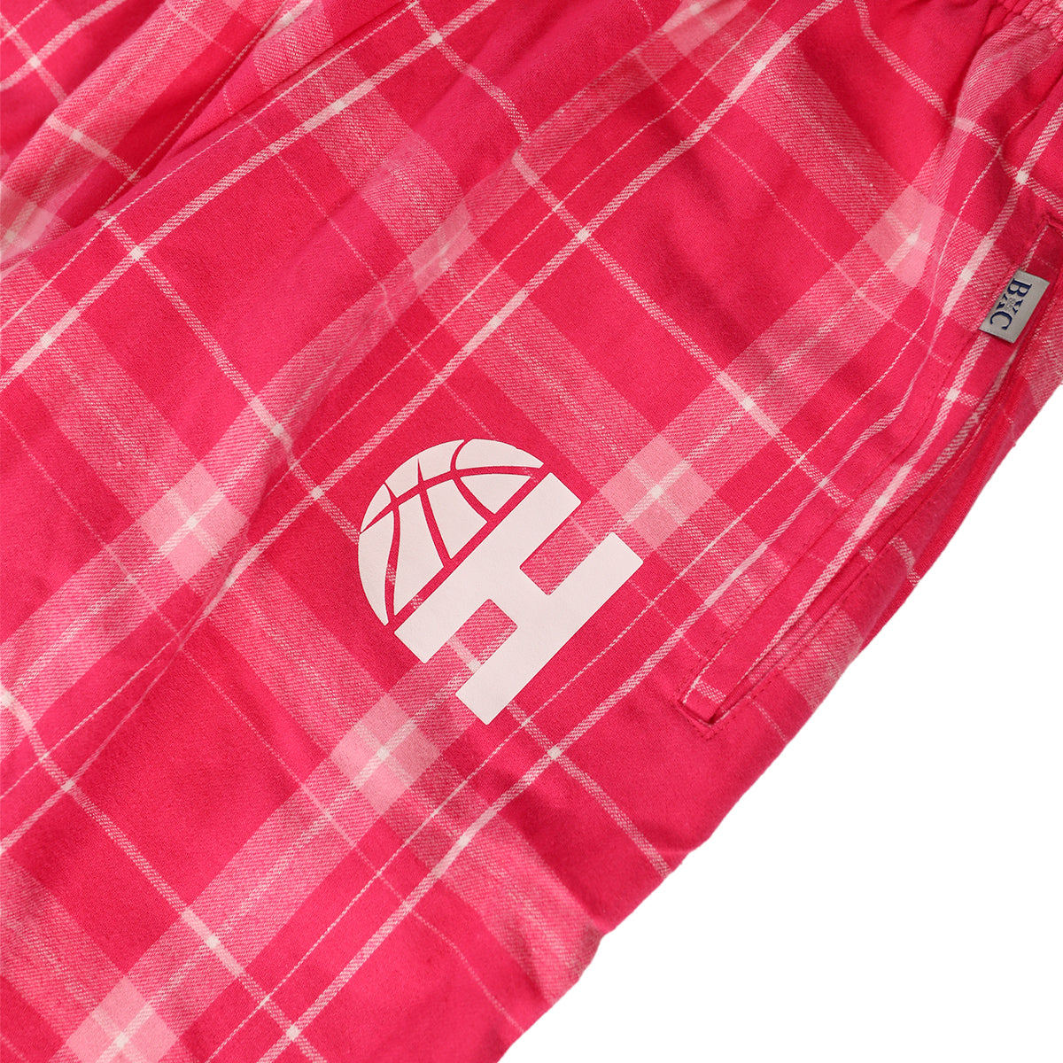 Pink flannel pj pants