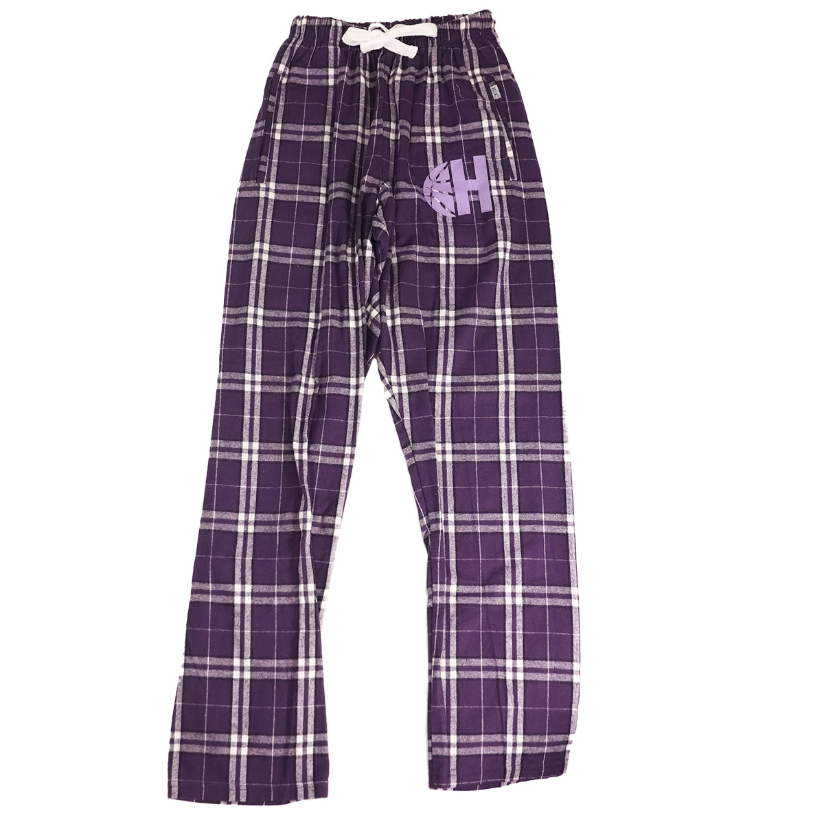 Purple flannel pajamas