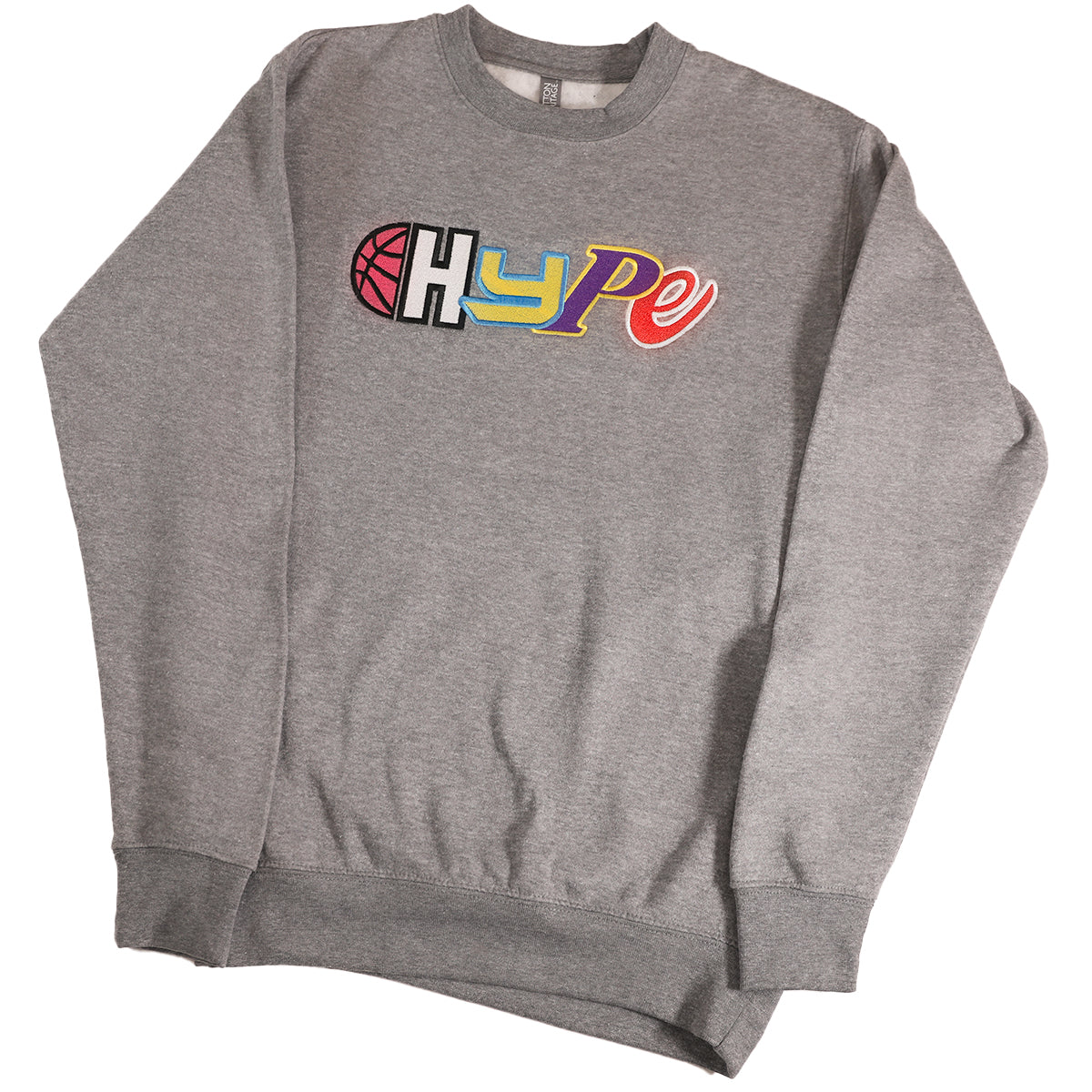 Logos grey crewneck